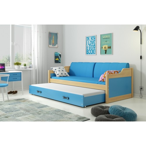Gulta DAWID 2 90x200, priede/zils